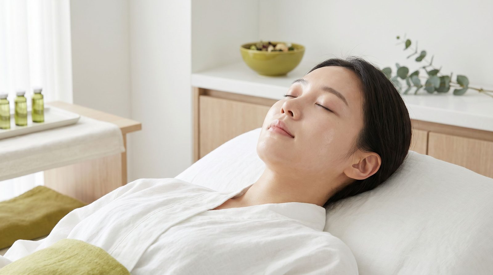 성형 후 케어 안내 이미지 (AI 생성 예시 이미지)