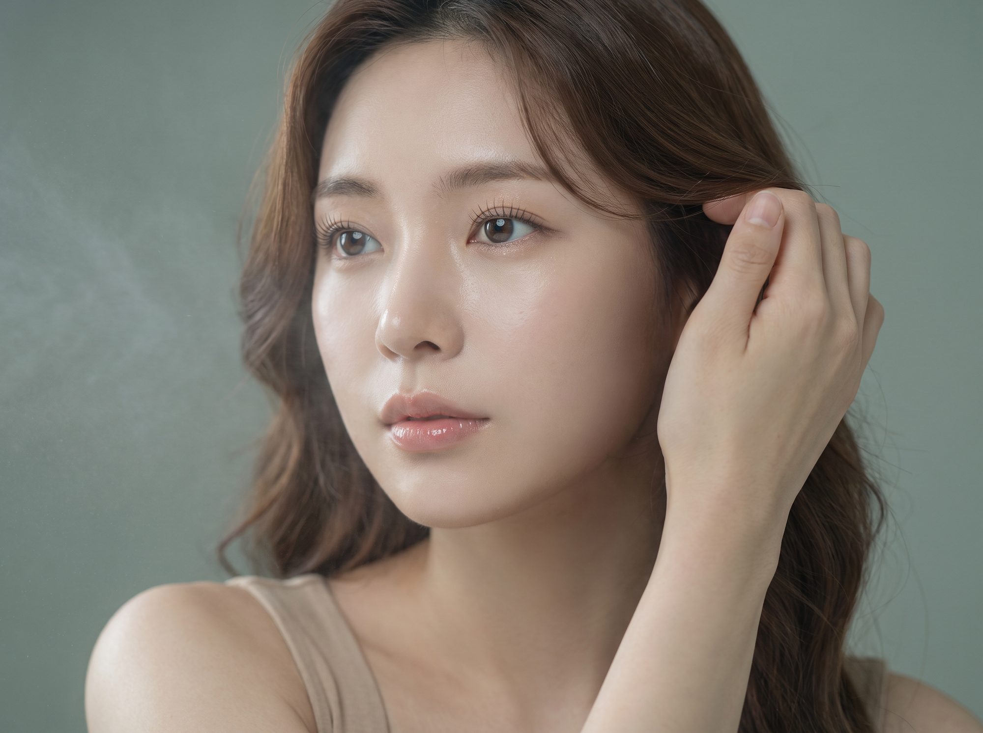 하안검수술 예시 이미지 (AI 생성 예시 이미지)